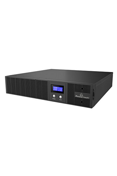 POWERTECH UPS Line Interactive PT-1408 για rack 2U, με οθόνη, 2200VA/1540W, 4...