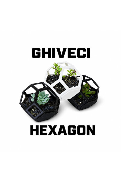 OEM Εξαγωνική Γλάστρα