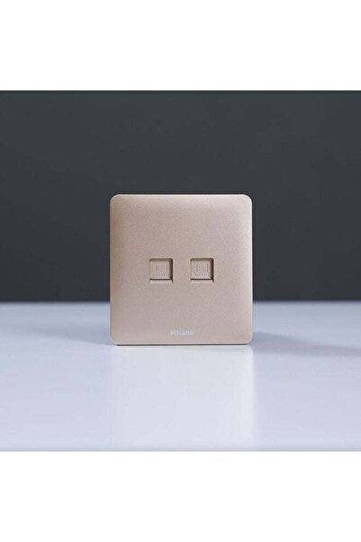 Danube Home - Milano Dual Computer Socket Cat6 Gd Ps