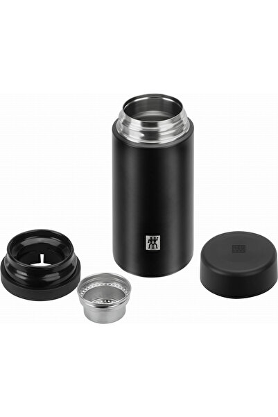 ZWILLING Termos cu infuzor, Zwilling, Otel, 420 ml, Negru