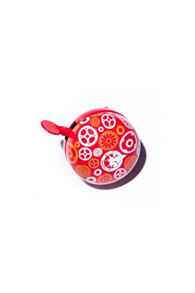 OEM Pegas Ding-Dong Doorbell 60mm, model 8, Steel, Red with White+Yellow