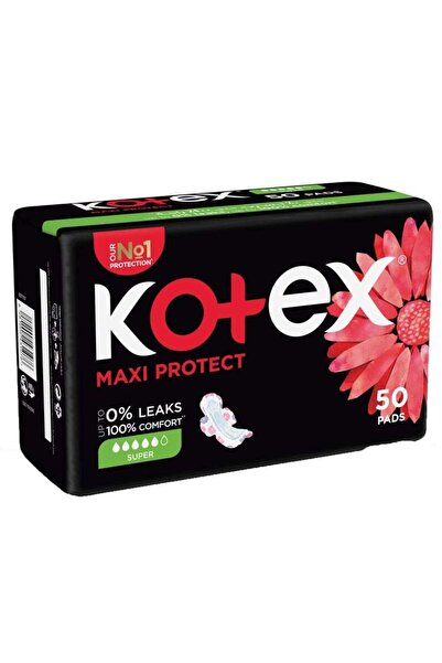 Kotex MAXI PROTECT PADS SUPER 50'S:1076