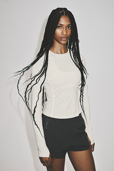 H&M Fosforlu Spor Üstü Slim Fit DryMove™