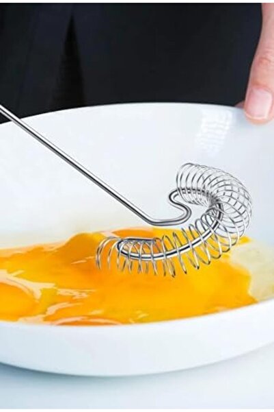 Yıldızan Edl Shop Spring-Loaded Egg Beater Metal Mixer Cream and Sauce Mixer ...