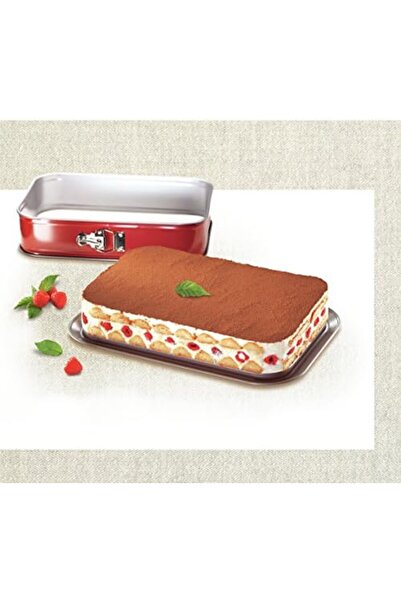 Yıldızan Msa Shop Delibake Rectangular Springform Cake Mold 36 X 24 cm - 2100...