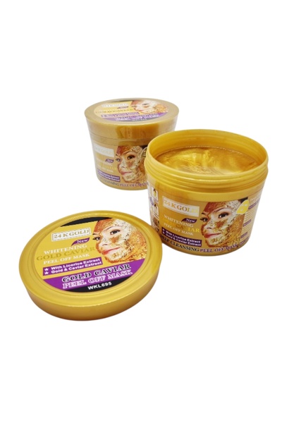 wokali Mască de față peel-off cu caviar și aur de 24K