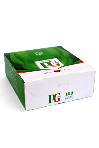 Pg Tips Original 100 Adet Tagged Tea Bags Siyah Meşhur İngiliz Poşet Çayı 250g