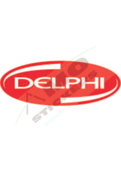 Amo-Stickers Sticker DELPHI Logo 25cm Alb