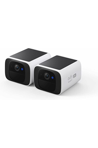 eufy Set 2 Camere de supraveghere SoloCam S220, Wireless, Panou Solar, Rezolu...