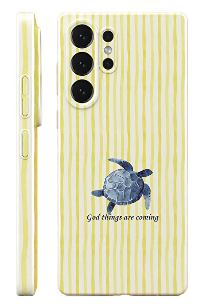 WANNA PROTECT Samsung S25 Ultra Turtle Protect Slim Parlak Tam Kaplayan Baskı...