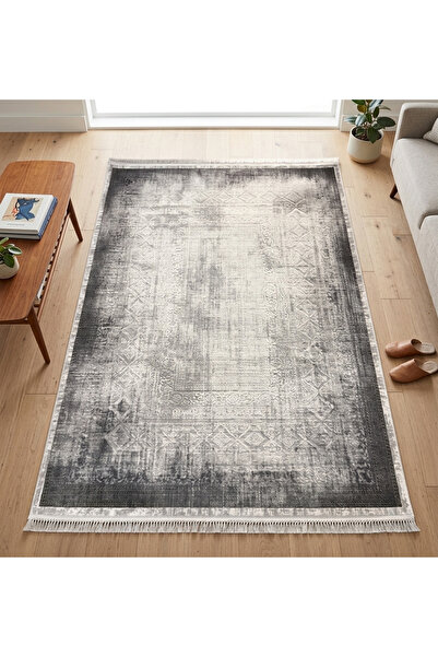 Merinos Rodin Serisi %100 Premium Akrilik Eskitme Desenli Çerçeveli Salon Otu...