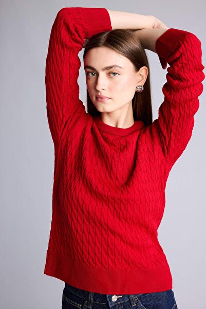 DeFacto Regular Fit Crew Neck Sweatshirt H8477Ax26Wn