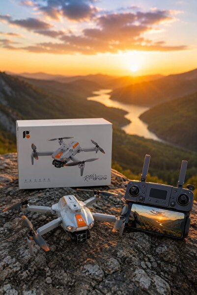 Newiba Teknoloji R06 Drone - 4K HD Çift Kamera, GPS Akıllı Dönüş, Katlanabili...