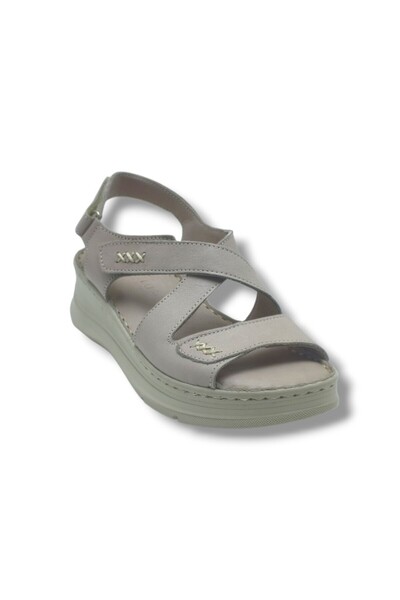 CAN PAPUC Caprito 025-26 Genuine Leather Anatomical Padded Sole Women's Sandals