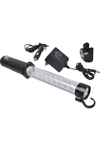AUTOMAX Lampa de lucru reincarcabila cu 27+17 de LED-uri 230/12V