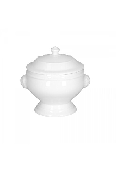 La Porcellana Bianca Supiera cu capac, La Porcellana Bianca, 3L, Alb