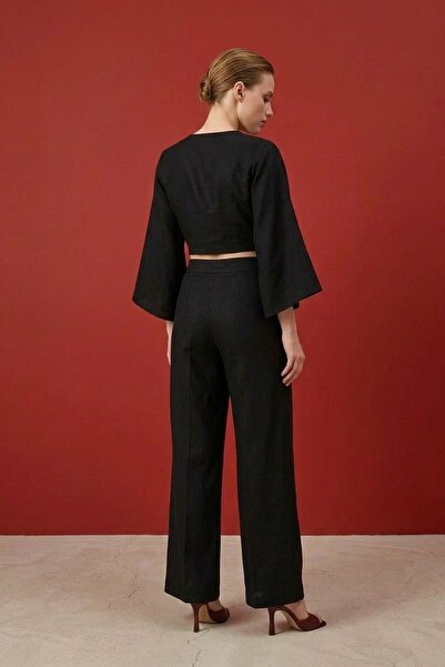 Hiccup My Fashion Tie-Detail Cotton Double Set