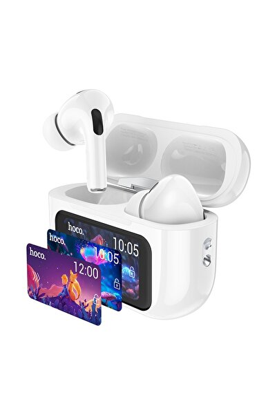OEM Casti Wireless, In-Ear, Bluetooth, TWS, display LED tactil, Hoco EW72, Alb
