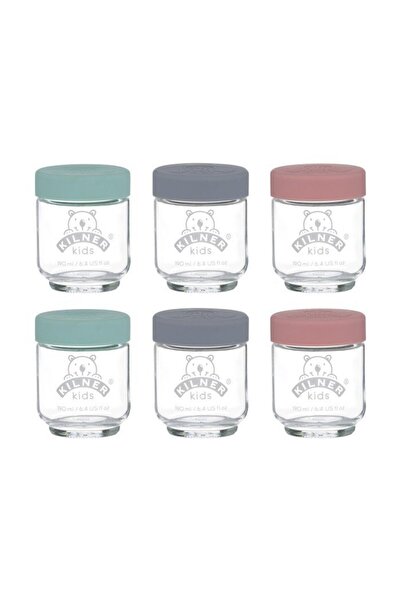 KİLNER Set borcane Kilner, 190 ml, Multicolor