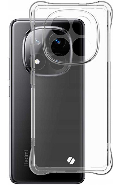 spacecase Θήκη Xiaomi Redmi Note 14 Pro Plus 5G Anti-Shock Διάφανη Σιλικόνης ...
