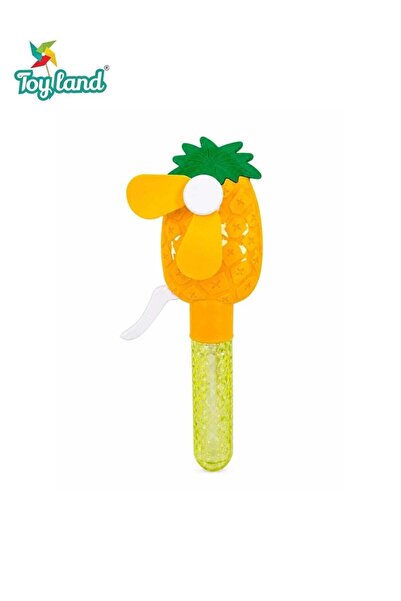 TOY LAND Kids Bubble Fan Toy with Built-in Bubble Solution, Handheld Bubble B...