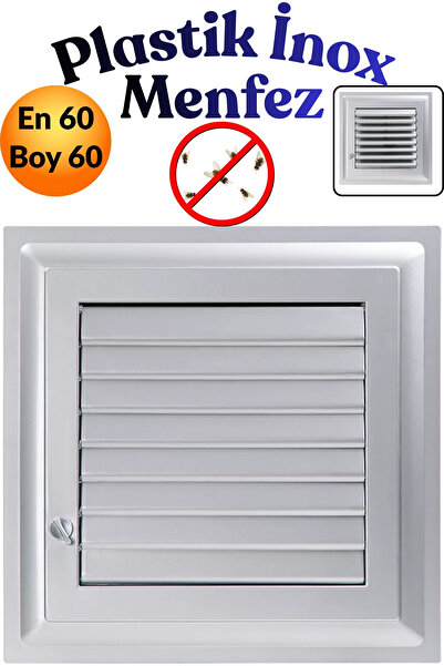 KAYRA LEATHER CRAFT 60 X 60 cm Gray Plastic Ventilation Grille - Ventilation ...