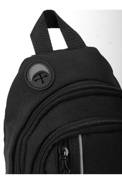 Bagacar Small Size Multi-Compartment Waterproof Daily Use Cross Shoulder Bag with USB Port