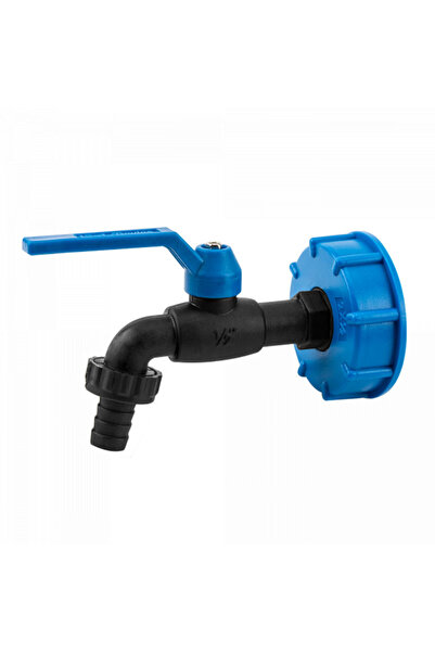 Bradas Robinet plastic cu adaptor pentru rezervor IBC, conectare rapidă furtun