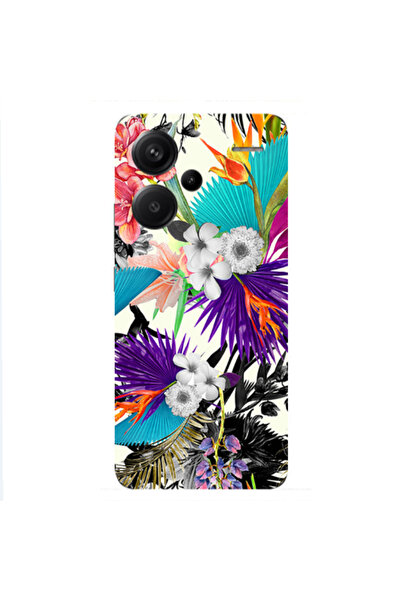Other Xiaomi Redmi Note 13 Pro+ 5G Sea flowers Transparent Silicone TPU Θήκη