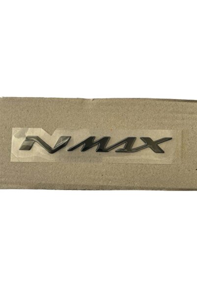 MotoExpress Yamaha Nmax125-155 1 Adet 3D Yan Kapak Amblemi Yazısı Parlak Siyah