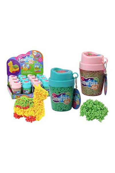 LeanToys Bilute Squishy din Polistiren într-o Cana Verde pentru Copii 3+