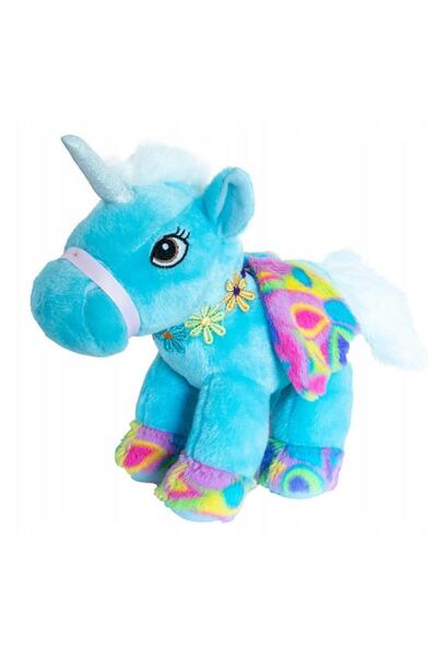 Smily Play Jucarie de plus, Smily Play, unicorn, albastru