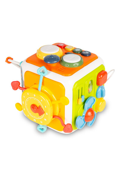 TOYZ Cub de activitate pentru copii mici, Toyz, sortator de forme Montessori ...