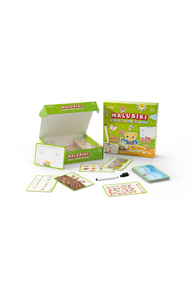 OEM Set educational / joc educativ Malubi Malubiki pentru prescolari, activit...