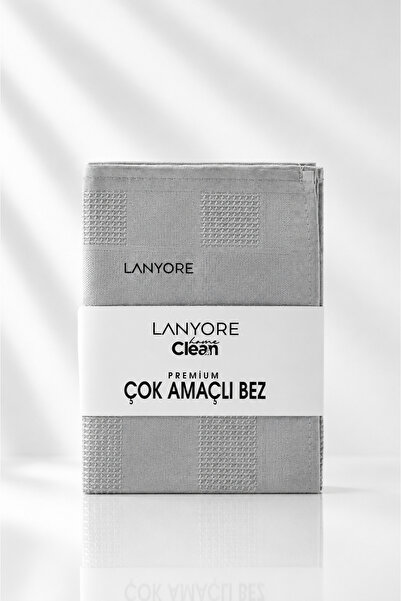 Home Clean Premium Çok Amaçlı Temizlik Bez (gri)