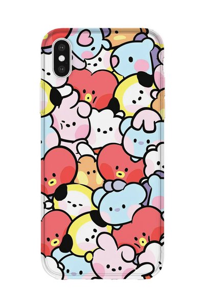 lelia Printed Transparent Phone Case Compatible with iPhone X/Xs |   Collecti...