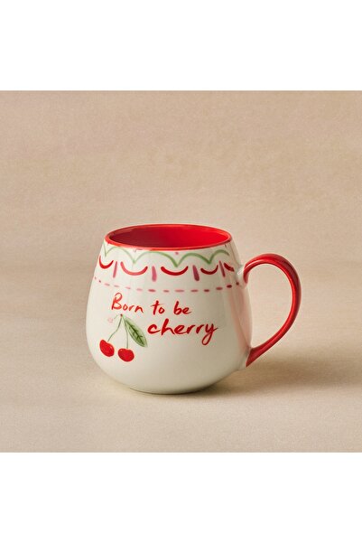 Karaca Cherry Time Mug Red 355 ml