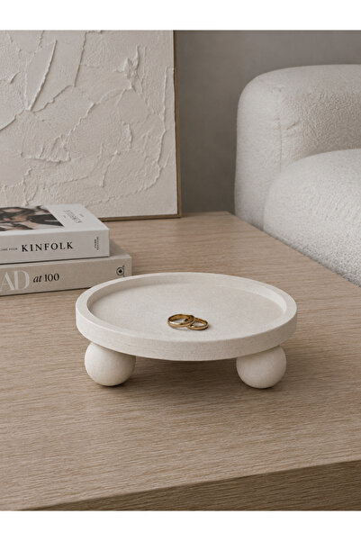 bi ondan bi bundan Bobb Orbis Handmade Concrete Decorative Stand for Jewelry,...