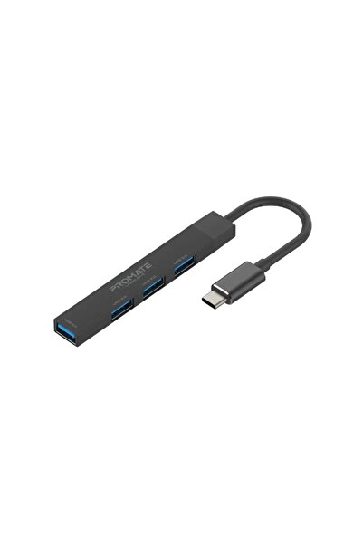 Promate 4-in-1 Multi-Port USB-C Data Hub