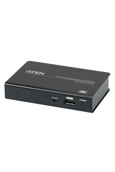 Aten Splitter video, DisplayPort (M) la 2 x DisplayPort (M), Negru, VS192-AT-G