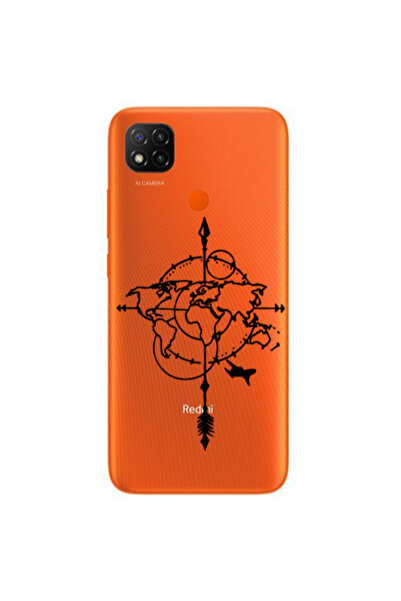 Other Xiaomi Redmi 9c Old Map Transparent Silicone TPU Θήκη