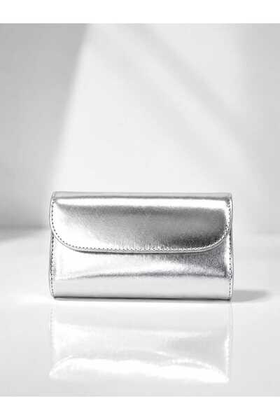 NİRELVA Shiny Chain Style Evening Bag