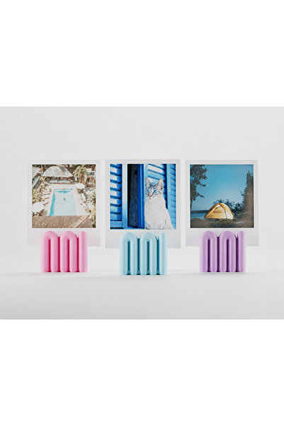 Viola Edition Mini Fotoğraf Tutucu – Dekoratif Masaüstü Polaroid ve Instax Fo...