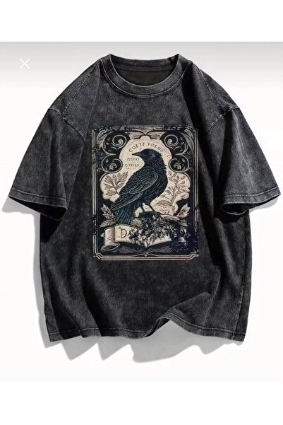 JANTIL MODA Modern Kesim Unisex Oversize T-Shirt – Pamuklu Kumaş 🔥
