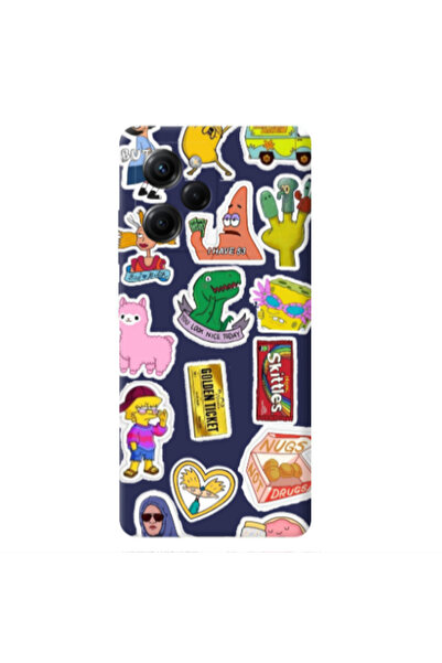 Other Xiaomi Poco X5 Pro best cartoons Dark blue Colored Silicone TPU Θήκη