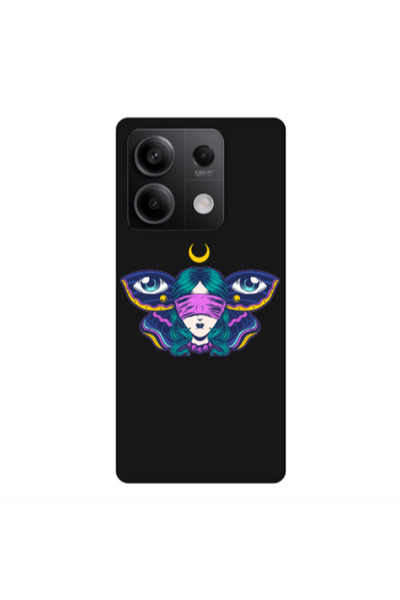 Other Xiaomi Redmi Note 13Pro 5G Eye in my ear Black Colored Silicone TPU Θήκη