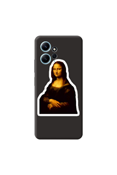 Other Xiaomi Redmi Note 12 4G Davinci Black Colored Silicone TPU Θήκη