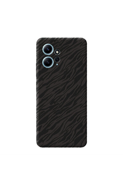 Other Xiaomi Redmi Note 12 4G Black zebra Black Colored Silicone TPU Θήκη