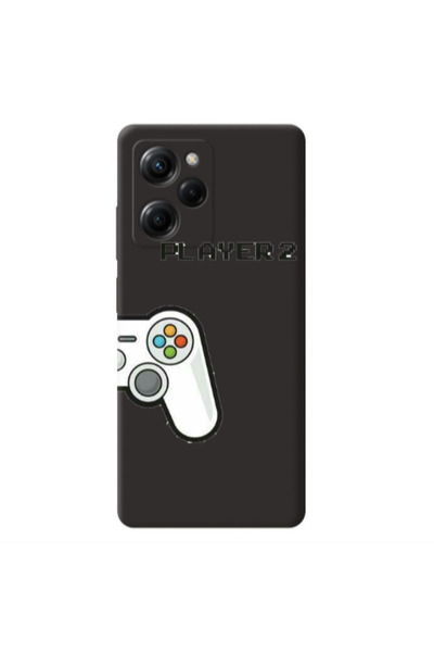 Other Xiaomi Poco X5 Pro Player 2 Black Colored Silicone TPU Θήκη