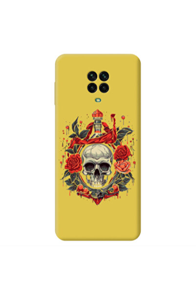 Other Xiaomi Redmi Note 9 Pro Flower head Yellow Colored Silicone TPU Θήκη